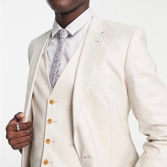 ASOS design Mens slim fit vest - Picture 3 of 5